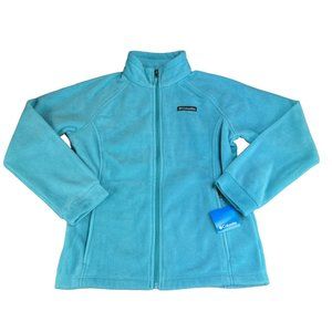 Columbia Benton Springs Sea Wave Full Zip Fleece Jacket Youth Girl's Size Large